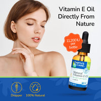 Thumbnail for Earth's Care Natural Vitamin E Oil - 100% Natural Vitamin E Oil for Skin and Hair - 1 Fl OZ