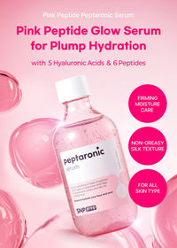 Thumbnail for Snp 6 Peptides + 5 Hyaluronic Acid Face Serum | Firming, Soothing & Moisturizing Korean Skincare for Dry Skin | Lightweight & Non-Sticky Serum for Sensitive Skin | 7.43 fl oz