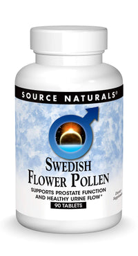 Thumbnail for Source Naturals Swedish Flower Pollen Supports Prostate Function and Healthy Urine Flow* - 90 Tablets