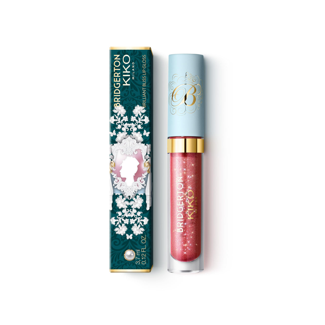 Kiko Milano Bridgerton Brilliant Bliss Lip Gloss - 04 Passion's Pout