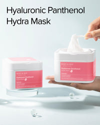 Thumbnail for Mary&May Hyaluronic Panthenol Hydra Mask - Daily Pull Out Sheet Mask for Intense Moisturizing and Soothing - Korean Skincare, Hypoallergenic, Cruelty-Free, 30 Sheets