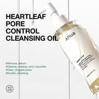 Thumbnail for Anua Heartleaf Pore Control Cleansing Oil, Oil Cleanser for Face, Makeup Blackhead Remover, Korean Skin Care 6.76 fl oz(200ml) (original)