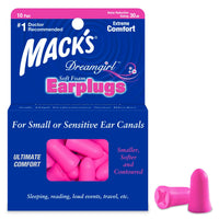 Thumbnail for Mack's Dreamgirl Soft Foam Earplugs, 10 Pair, Pink - Small Ear Plugs for Sleeping, Snoring, Studying, Loud Events, Traveling & Concerts
