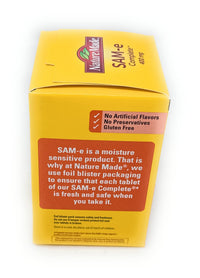 Thumbnail for Nature Made SAM-e Complete 400 mg. Tablet (Helps Support Healthy Mood & Joint Comfort) 60 Count