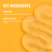 Thumbnail for Good Molecules Hydrating Facial Cleansing Gel - Face Wash with Rosewater and Pineapple Extracts to Brighten, Cleanse, and Moisturize - Facial Cleanser, Skin Care