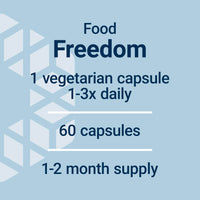 Thumbnail for Life Extension Food Sensitivity Relief with Diamine Oxidase (DAO), Occasional Gas, Digestive Comfort, histamine Sensitivity, DAO Enzyme Supplement, Gluten Free, Non-GMO, Vegetarian, 60 Capsules