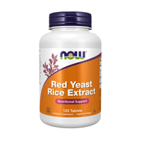 Thumbnail for NOW Supplements, Red Yeast Rice (Monascus purpureus) 1,200 mg, Nutritional Support, 120 Tablets