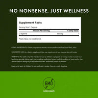 Thumbnail for Swanson Amino Acid Super-Strength L-Arginine 850 Milligrams 90 Capsules