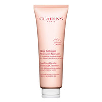 Thumbnail for Clarins NEW Soothing Gentle Foaming Face Cleanser | Cleanses, Soothes, and Comforts | Contains Nourishing Shea Butter | Soap-Free| SLS-Free| Very Dry or Sensitive Skin Types | 4.2 Ounces
