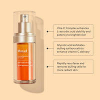 Thumbnail for Murad Vita-C Glycolic Serum - Advanced Brightening Vitamin C and Glycolic Acid Face Serum for Improved Skin Tone and Texture - Gold-Stabilized Vitamin C for Enhanced Efficacy and Potency - 1 Fl Oz