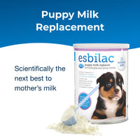Thumbnail for Pet-Ag Esbilac Puppy Milk Replacer Powder - 12 oz - Powdered Puppy Formula with Prebiotics, Probiotics & Vitamins for Puppies Newborn to Six Weeks Old - Easy to Digest