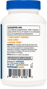 Thumbnail for Nutricost Selenium Supplement 100mcg, 240 Capsules, Vegetarian, Gluten Free & Non-GMO