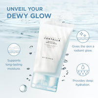 Thumbnail for SKIN1004 Hyalu-Cica Moisture Cream, Face Moisturizer with Hyaluronic Acid, Centella Cream for Deep Hydration, Lightweight Nourishing Gel Moisturizer for Face, Korean Skin Care, 2.53 fl oz / 75ml