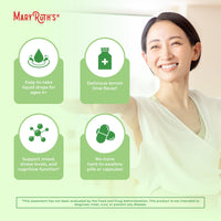 Thumbnail for MaryRuth's L Theanine 200mg Liquid Drops | Mood Support for Adults & Kids | Focus Supplement | Natural Sleep Support | Vegan | Non-GMO | Gluten Free | 30 Servings