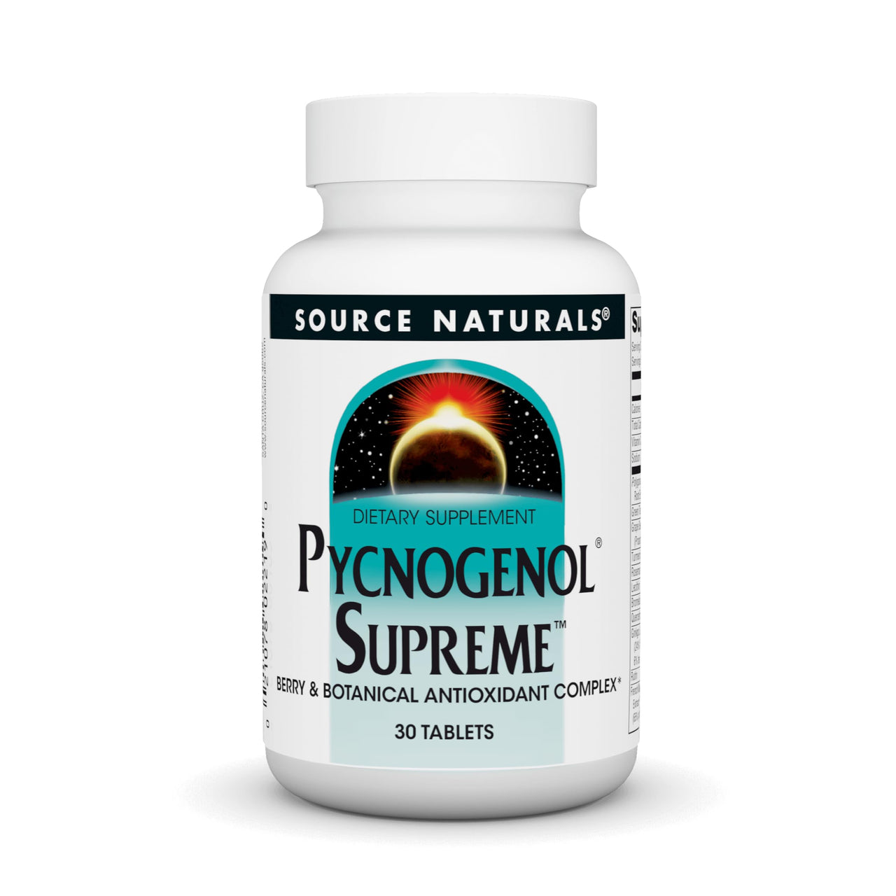 Source Naturals Pycnogenol Supreme, Berry & Botanical Antioxidant Complex* - 30 Tablets