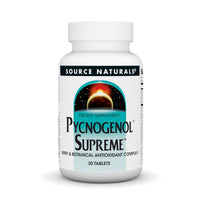 Thumbnail for Source Naturals Pycnogenol Supreme, Berry & Botanical Antioxidant Complex* - 30 Tablets