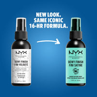 Thumbnail for NYX PROFESSIONAL MAKEUP Vegan Smoothing Primer & Dewy Setting Spray for 16HR Makeup Wear