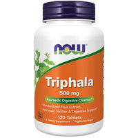 Thumbnail for NOW Foods Supplements, Triphala 500 mg, Combination of Harada, Amla and Behada, 120 Tablets