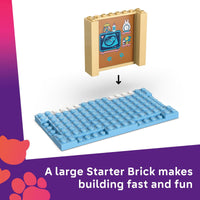 Thumbnail for LEGO Friends Animal Vet Clinic Building Toy - Playset for Preschool Girls & Boys, Ages 4+ - Gift for Birthdays - W/Valeria & Zac Minidolls, 5 Toy Pets, & Accessories - 42696