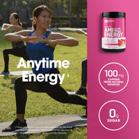 Thumbnail for Optimum Nutrition Amino Energy - Pre Workout with Green Tea, BCAA, Amino Acids, Keto Friendly, Green Coffee Extract, Energy Powder - Watermelon, 30 Servings (Packaging May Vary)