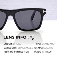 Thumbnail for Tom Ford FT0906-N BUCKLEY-02 Square Shape Sunglasses With Luxury Eyewear Kit