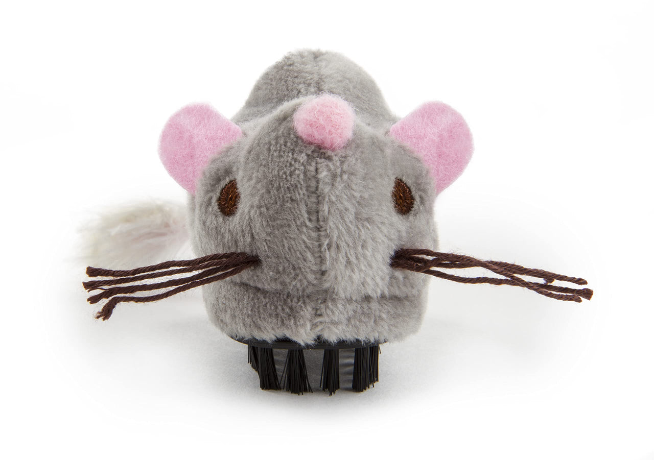 Petlinks Roaming Runner Mouse Electronic Motion Pet Toy for Cats & Kittens, Cruising, Battery Powered, Fun & Engaging Play, Encourages Exercise - Gray, One Size