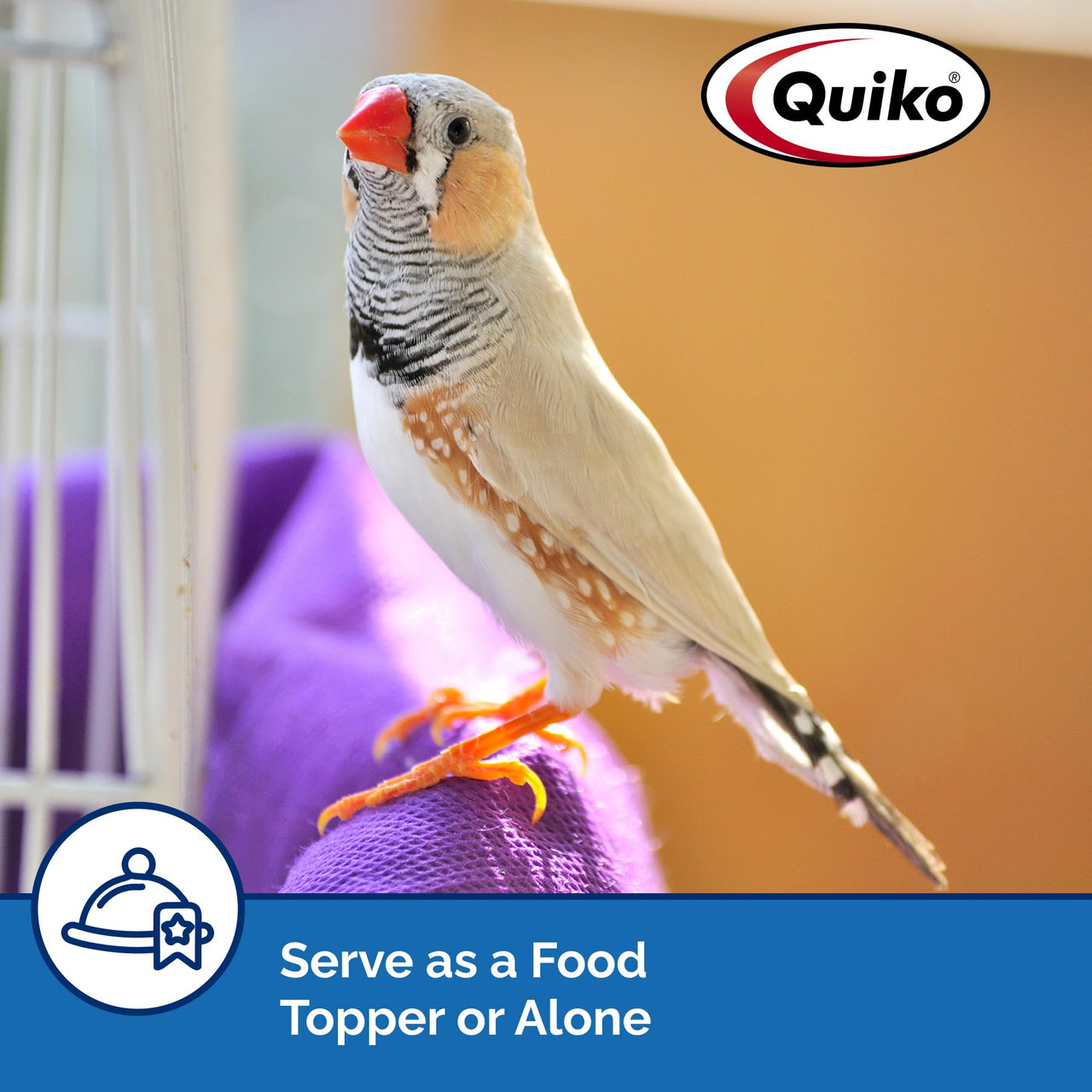 Quiko Classic Egg Food Daily Supplement - Peak Health Formula, Ideal For Canaries, Finches And All Other Pet Birds, 1.1 Lb.