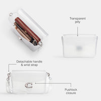 Thumbnail for COACH, Womens, Jelly Tabby, Clear, One Size