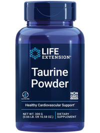 Thumbnail for Life Extension Taurine Powder – Healthy Cardiovascular Support, Promotes Brain Health, Healthy Aging, and Muscle and Exercise Recovery – Gluten-Free, Non-GMO, Vegetarian – 300 Grams