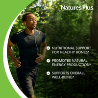 Thumbnail for NaturesPlus Calcium/Magnesium/Vitamin D3 with Vitamin K2-60 Chewable Tablets - Supports Bone & Immune Health - Vanilla Flavor - Gluten Free - Up to 30 Servings
