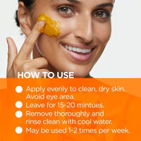 Thumbnail for Andalou Naturals Pumpkin Honey Glycolic Mask, Brightening & Exfoliating Face Mask with Glycolic Acid & Vitamin C, Gently Removes Dirt and Brightens Skin, 1.7 fl oz