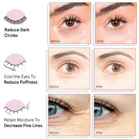 Thumbnail for grace & stella Under Eye Mask Dark Circles - Under Eye Patches, Puffy Eyes, Undereye Bags, Wrinkles - Bachelorette Party Favors, Women Gifts, Vegan, Cruelty-Free Eye Patches for Adults (6 Pairs, Gold)