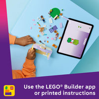 Thumbnail for LEGO Friends Heartlake City Bunny Hotel Building Toy for Girls & Boys - Pretend Play Set for Kids, Ages 5+ - W/Paisley & Leo Minidolls, 2 Toy Bunnies, & Accessories - Gift Idea for Birthdays - 42679