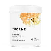 Thumbnail for THORNE Creatine - Micronized Creatine Monohydrate Powder - Support for Muscles & Cognitive Function* - for Women & Men - Pineapple Orange - NSF Certified for Sport - 5 g per Serving - 60 Servings