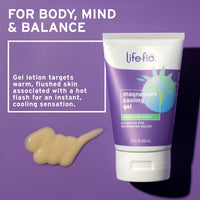 Thumbnail for Life-flo Magnesium Cooling Gel, Refreshing Magnesium Lotion for Women Instantly Cools Hot Flashes, Soothes and Restores with Magnesium Chloride and MSM, Fresh Sage Mint Scent, 60-Day Guarantee, 3.4 oz