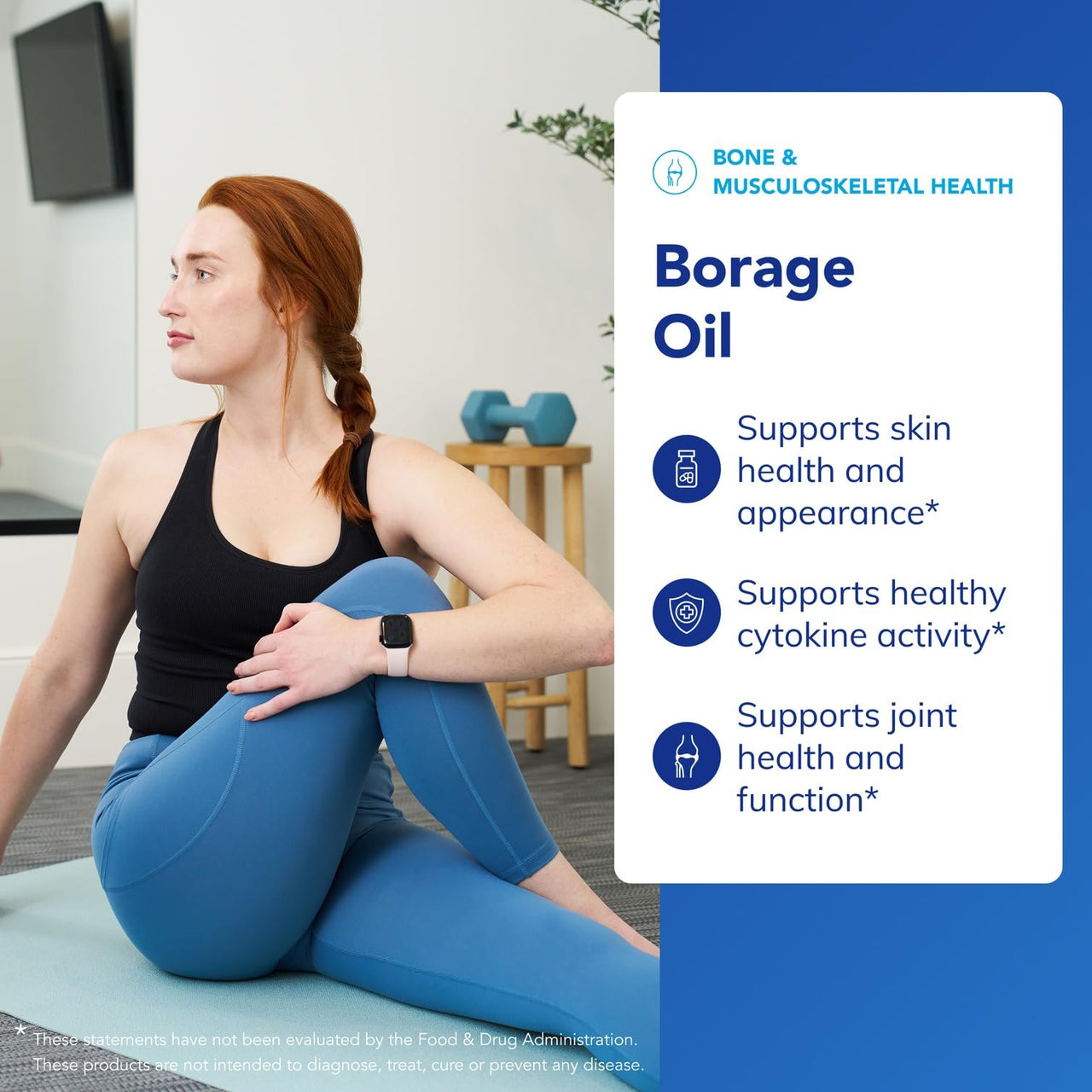 Pure Encapsulations Borage Oil | Hypoallergenic Dietary Supplement | 60 Softgel Capsules