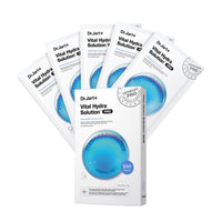 Thumbnail for Dr.Jart+ Dermask Vital Hydra Solution Glow Korean Face Mask with Hyaluronic Acid for Glass Skin | Sheet Mask | Korean Skin Care, 5 Pack