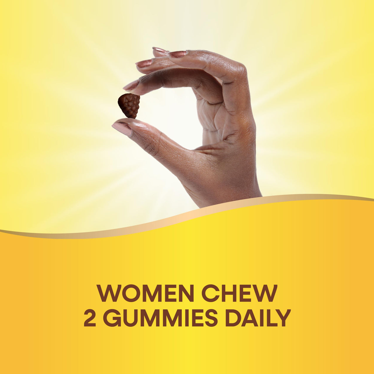 Nature’s Way Alive! Women’s 50 Plus Multivitamin Gummy, Daily Chewable Multivitamins with B-Vitamins, Vitamin D3, Calcium, Supports Heart, Brain & Bone Health,* Mixed Berry Flavored, 150 Count