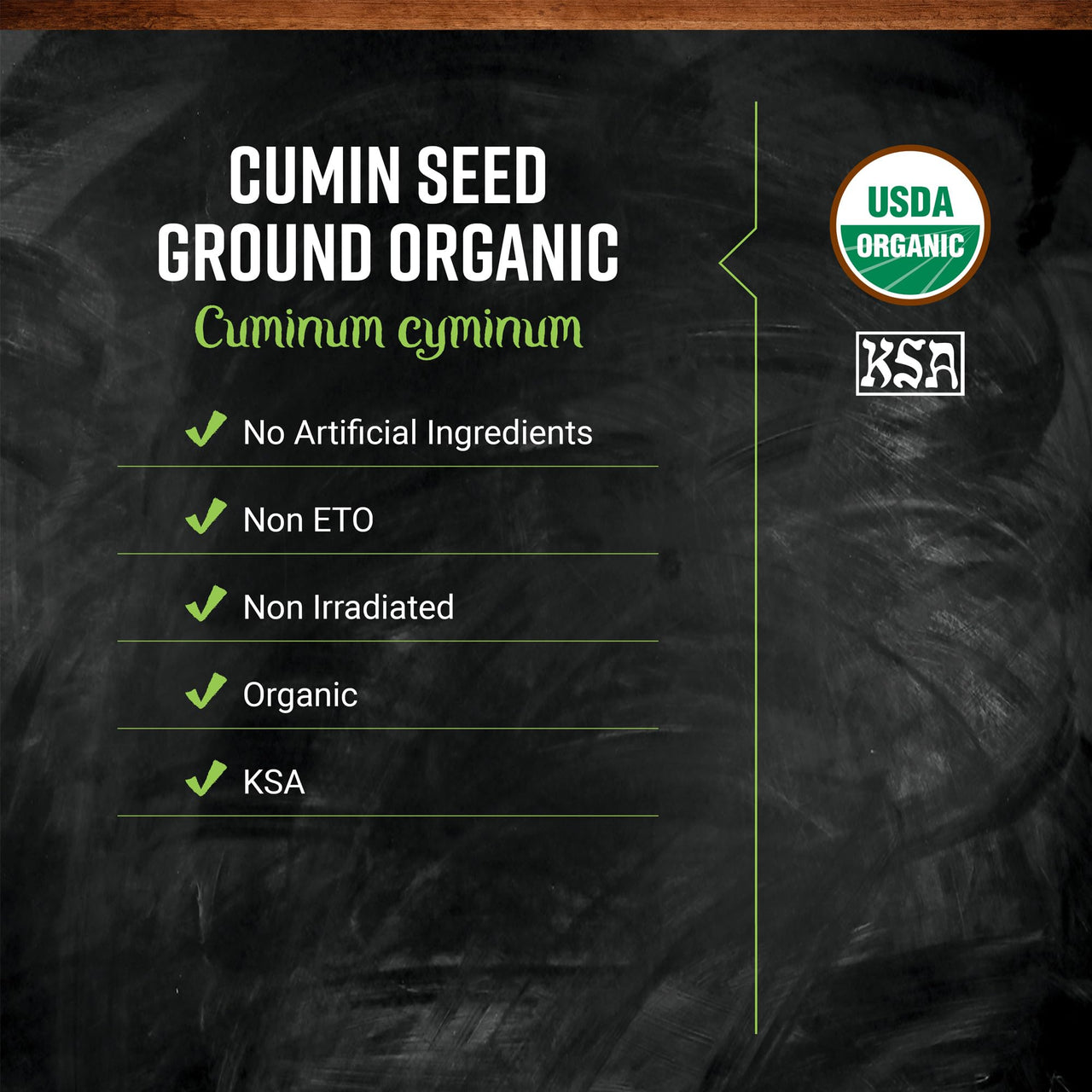 Frontier Co-op Organic Cumin Seed, 1lb Bulk Bag, Ground Cumin Seasoning - Robust Flavor - Perfect Cumin Powder for Chili, Soups, Stews, Curries & More