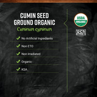 Thumbnail for Frontier Co-op Organic Cumin Seed, 1lb Bulk Bag, Ground Cumin Seasoning - Robust Flavor - Perfect Cumin Powder for Chili, Soups, Stews, Curries & More