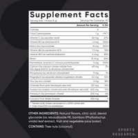 Thumbnail for Sports Research Hydrate Electrolytes Powder - Sugar-Free & Naturally Flavored with Vitamins, Minerals, and Coconut Water - Supports Hydration - Cherry Pomegranate & Lemon Lime