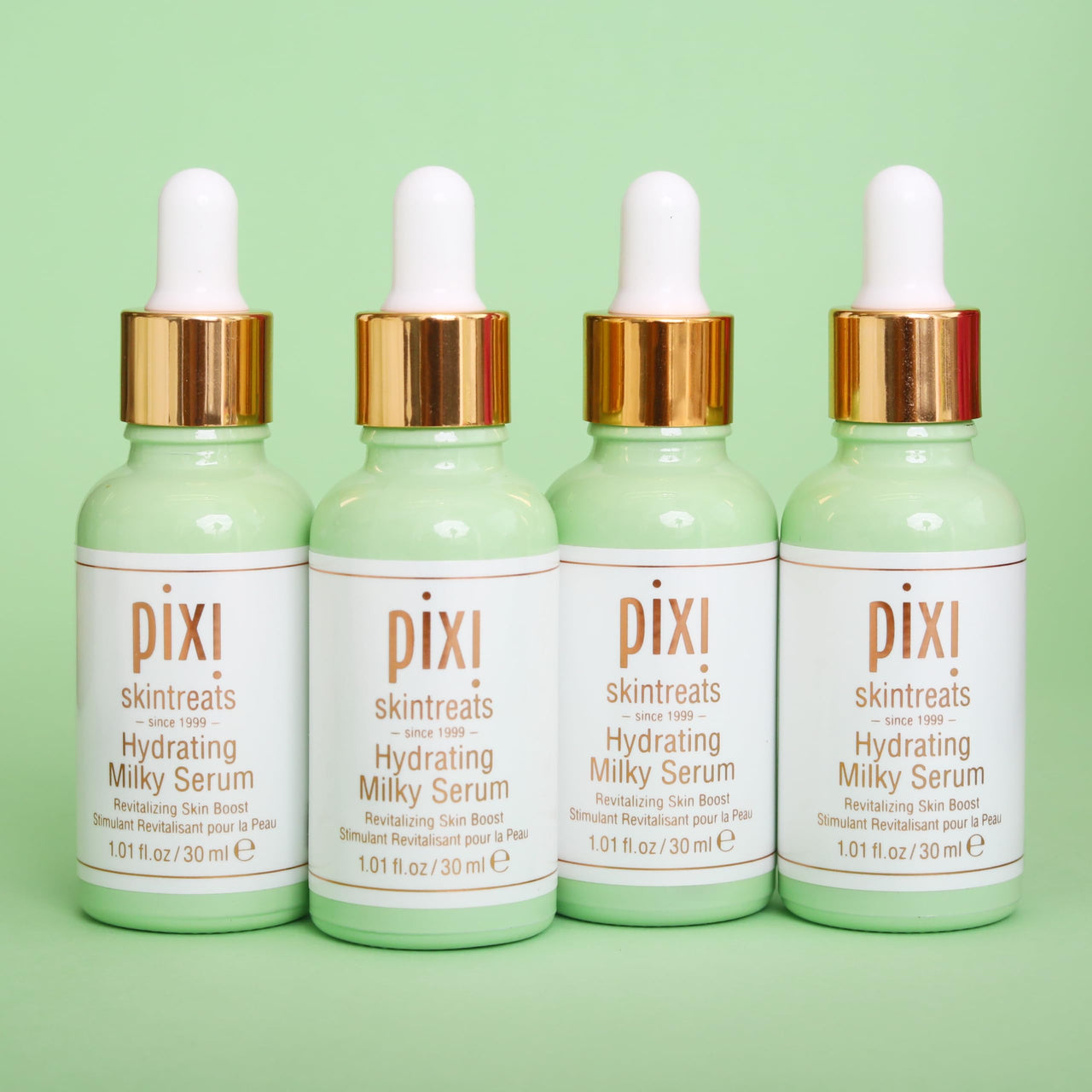 Pixi Hydrating Milky Serum | Revitalize Skin With Intense Hydration | Moisturize With Jojoba Oil and Aloe Vera | 1.0 fl oz/30ml