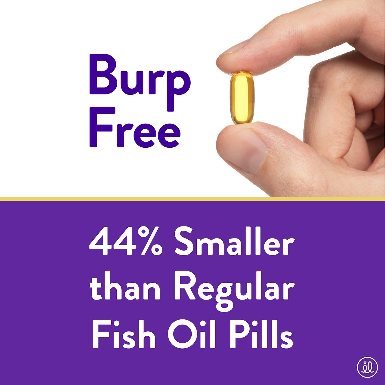 InnovixLabs Ultra Strength Omega 3 Fish Oil Supplements - Enteric Coated Burpless Fish Oil - IFOS Certified Omega 3 Fatty Acid Supplements - 200 Omega 3 Supplement Pills