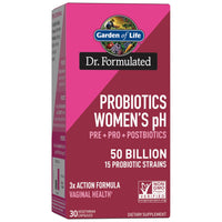Thumbnail for Garden of Life Dr Formulated Once Daily 3-in-1 Complete Prebiotics, Postbiotics & Probiotics for Women, PRE + PRO + POSTBIOTIC Supplement for Women’s Digestive, Immune & Vaginal Health, 30 Day Supply