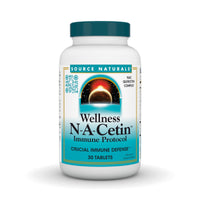 Thumbnail for Source Naturals Wellness N-A-Cetin Immune Protocol, Crucial Immune Defense* - 30 Tablets