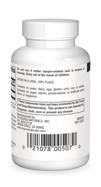 Thumbnail for Source Naturals PABA - para-Amino Benzoic Acid, 100 mg Dietary Supplement - 100 Tablets