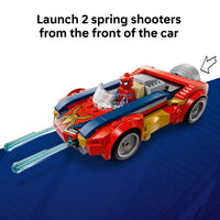 Thumbnail for LEGO Marvel Spider-Man Car vs. Venomized Wolverine Building Toy for Boys & Girls - Super Hero & Villain Playset W/2 Marvel Minifigures - Gift Idea for Birthdays - Ages 7+ - 76336