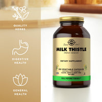 Thumbnail for Solgar - Milk Thistle (Silybum Marianum, 100 mg, 250 veggie caps