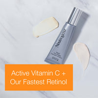 Thumbnail for Neutrogena Rapid Tone Repair Retinol + Vitamin C Dark Spot Corrector Face Serum, Daily Anti-Wrinkle Dark Spot Corrector to Brighten & Even Tone, Mineral-Oil & Dye-Free, White, 1 oz