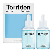 Thumbnail for Torriden DIVE IN Hyaluronic Acid Serum 50ml(1.69 fl.oz.) * 2 (Pack of 2) | Deep Hydration to Get Glow Skin | Hyaluronic Acid, Panthenol, Allantoin | Korean Facial Serum